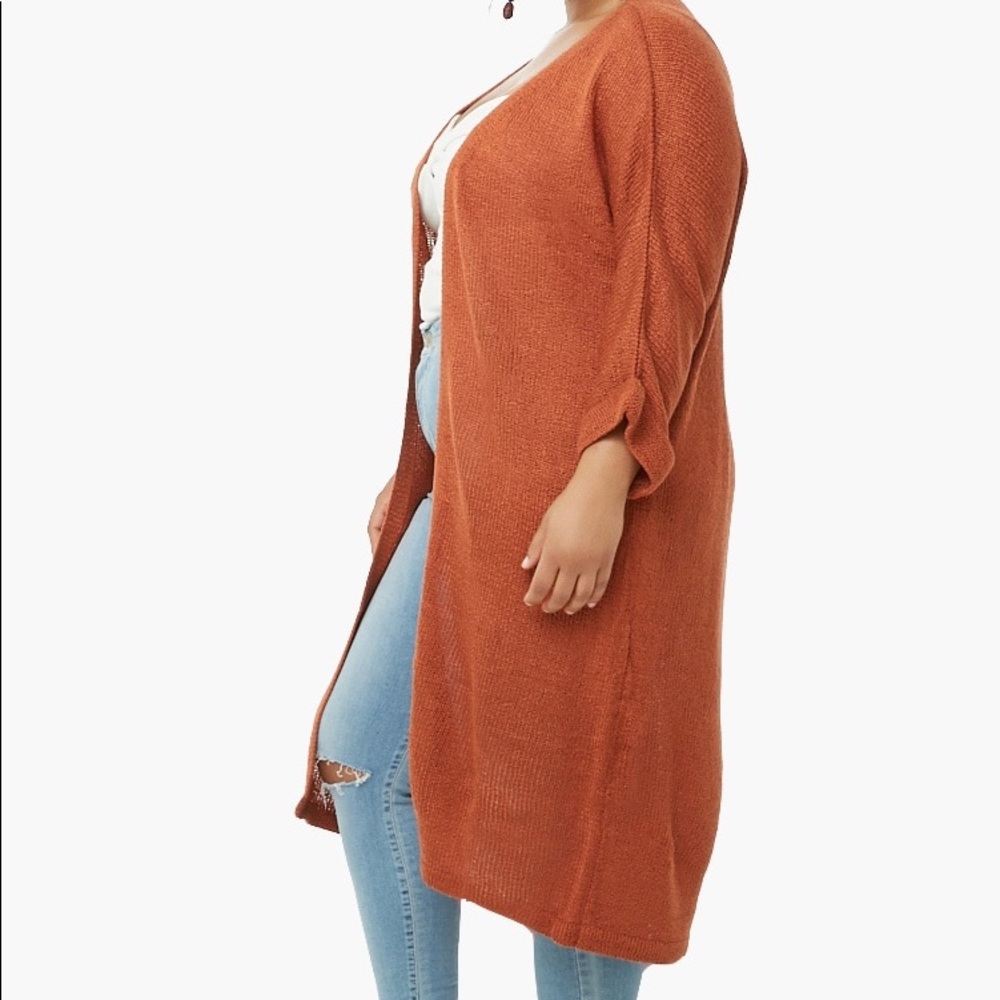 Forever 21 burnt orange Cardigan
